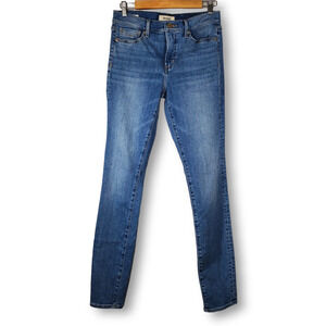 Revtown Skinny Fit Jeans Decade Denim Dark Wash Blue Size 28 Tall